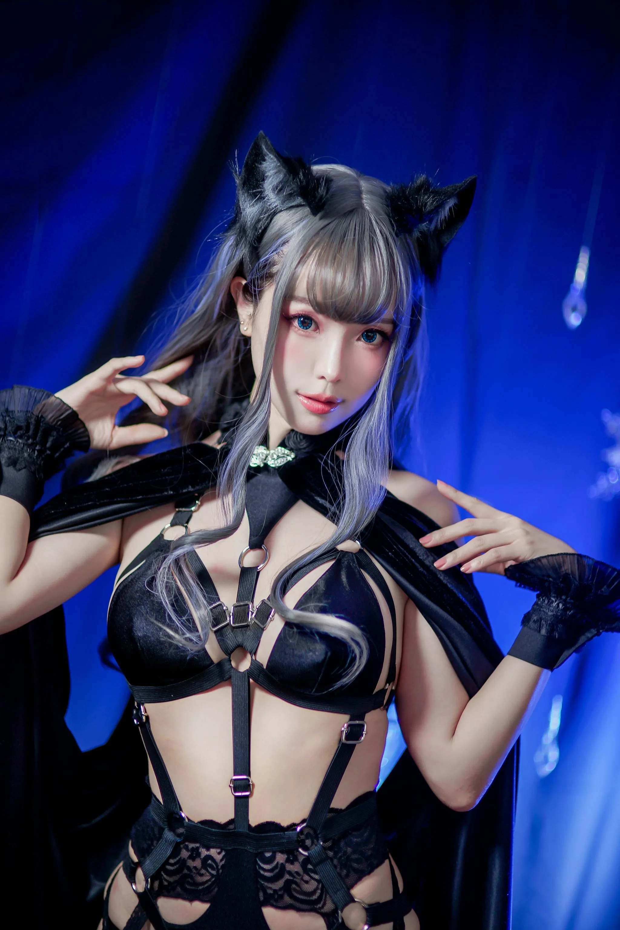 ElyEE子 – NO.51 灰太狼-黑丝带 [24P]插图3